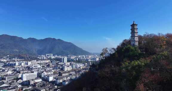 台州临海台州府城巾山塔群