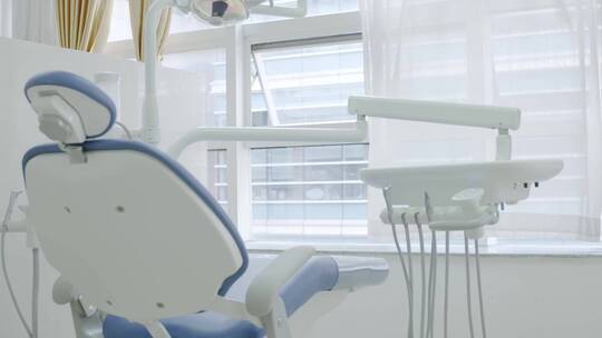 高端口腔设备智能化现代化牙科精良医疗设备视频素材模板下载