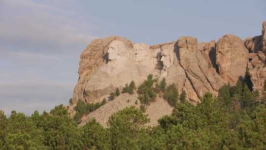 拉什莫尔山，拉什莫尔，山，雕塑