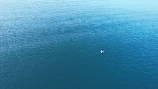 海上皮划艇航拍