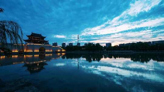 上海市青浦区水城门延时