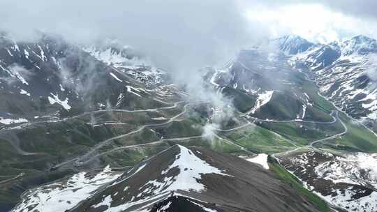 2023最新独库公路雪山峡谷公路