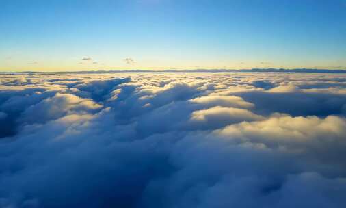 高空云层大气层云朵万米高空 (7)