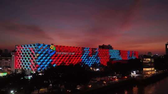 中国广东省广州市番禺区渔人码头