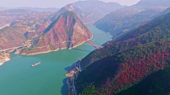 三峡红叶