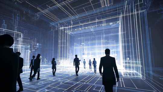未来展馆科技展示 数字化体验智能交互虚拟