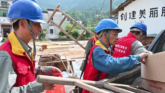 4K电力护校园关爱留守儿童视频素材模板下载