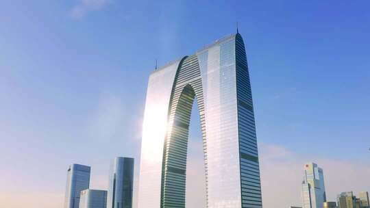 苏州东方之门城市地标建筑