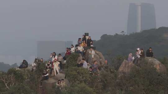 香港宝马山航拍