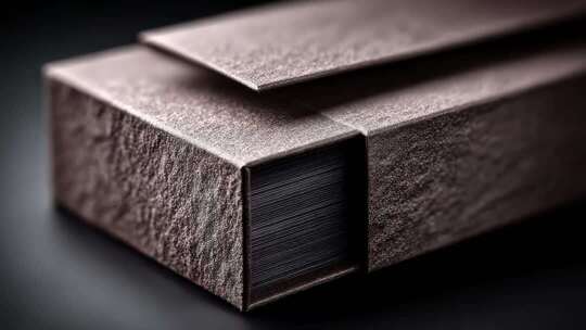 精致纹理礼品盒细节展示