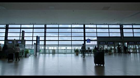 机场航站楼视频素材模板下载