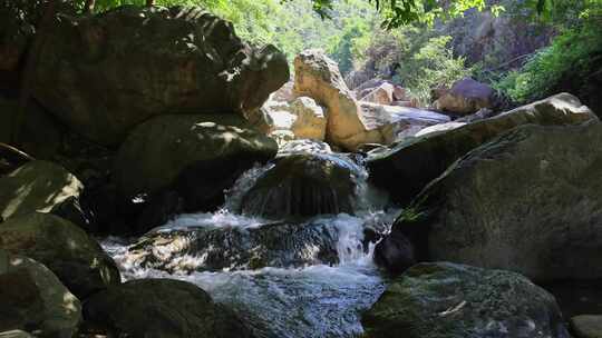 山涧溪流小溪流水山泉水溪水