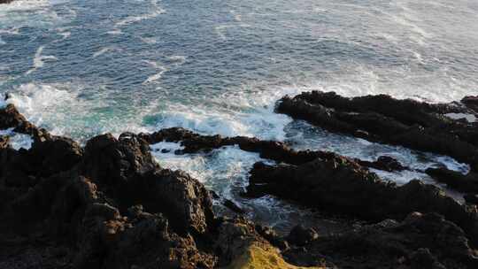 冰岛，海岸，海滩，水