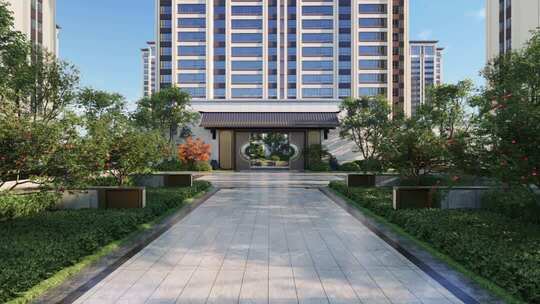 新中式住宅园林景观素材（合集）