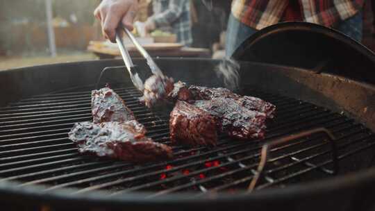 烧烤、肉类、烹饪、煤炭