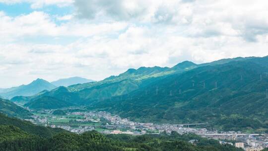 航拍湖南雪峰山自然风光自然地理4k超清