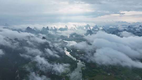 山水山峰山脉意境风景