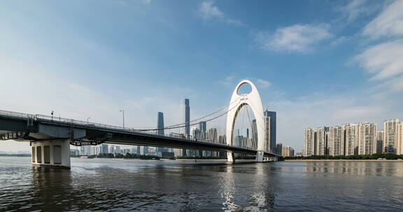 广州珠江风光猎德大桥