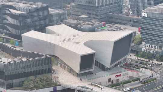 上海徐汇滨江西岸文化艺术中心航拍混剪