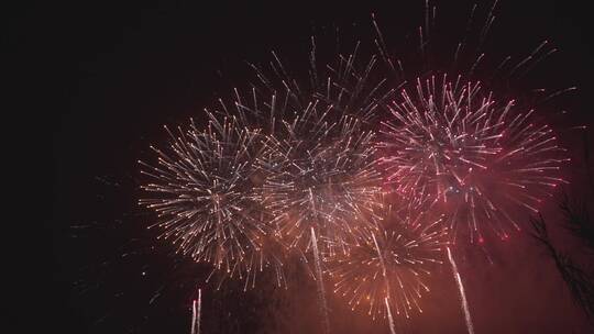 烟花 除夕 春节 新年 花火 4K