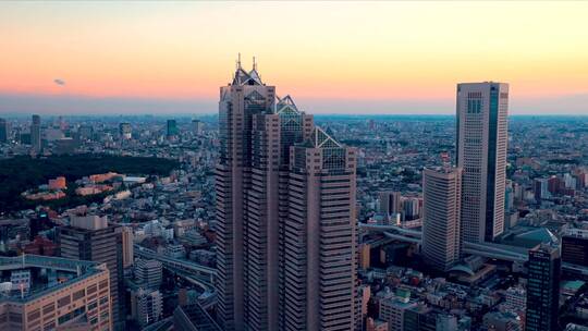 东京城市延时摄影视频素材模板下载