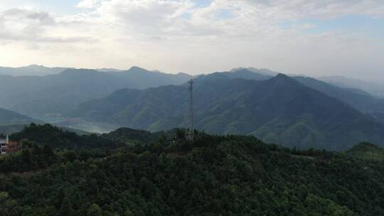 航拍祖国大好河山青山绿水