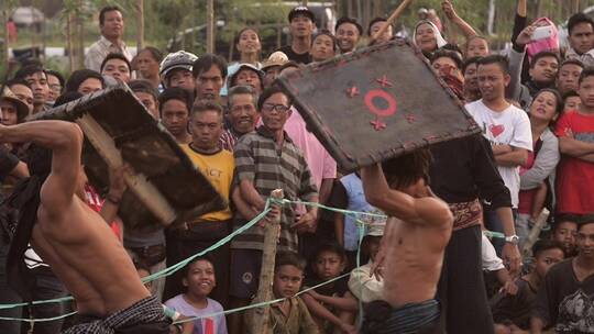 印度尼西亚角斗士比赛视频素材模板下载