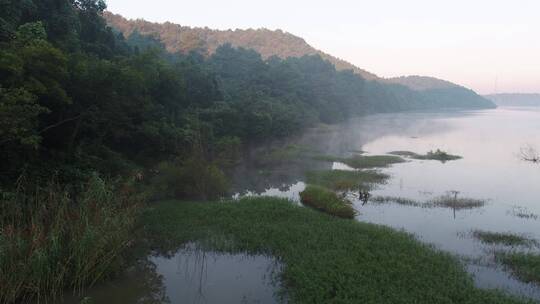 航拍南京无想山