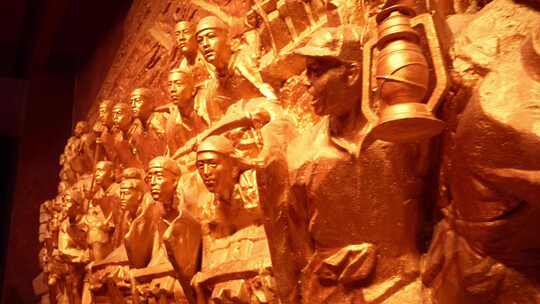 淮海战役纪念馆人民的胜利雕刻