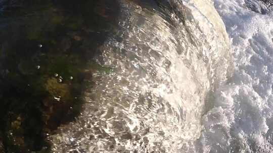 航拍威海市环翠区张村镇张村河流水风光合集视频素材模板下载
