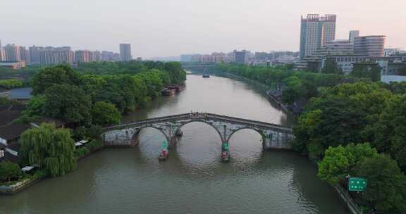 杭州拱墅区大运河拱宸桥桥西历史街区