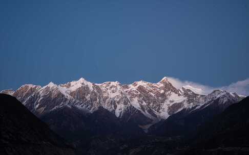 南迦巴瓦日照金山转星空