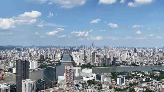 中国广东省广州市荔湾白鹅潭建筑群