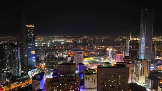 繁华都市 都市夜景