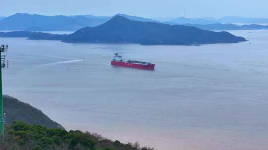 舟山虾峙门航道 六横岛雷达站