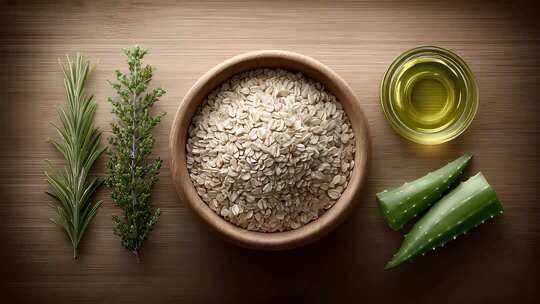 天然草本原料汇集展示健康生活方式