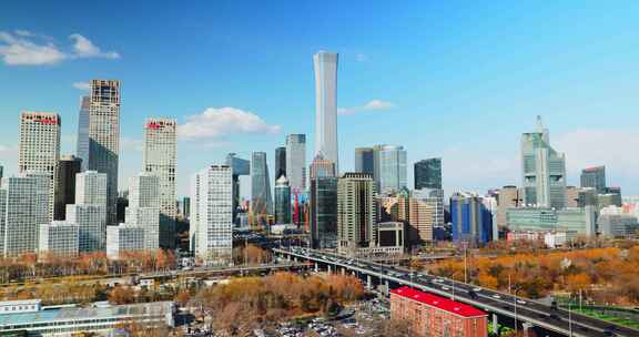 北京国贸CBD城市风景