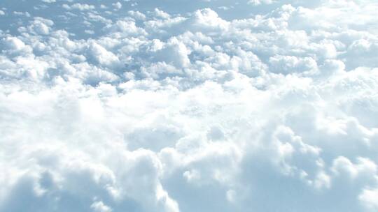 航拍天空云层景观