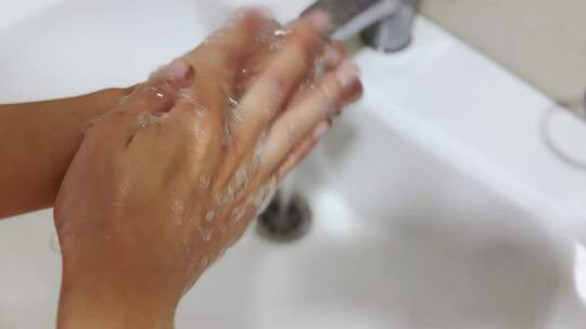 洗手池洗手消毒