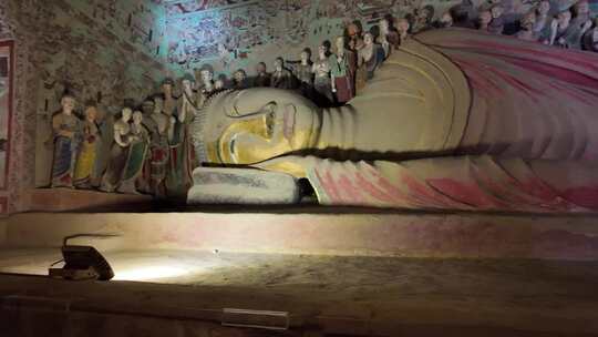 敦煌莫高窟佛像壁画世界文化遗产