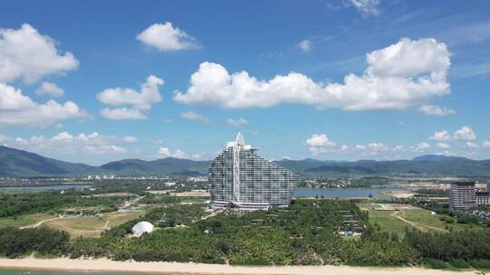 三亚海棠湾红树林度假酒店视频素材模板下载