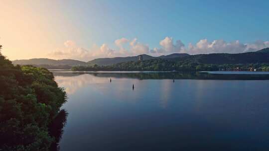 杭州西湖 雷峰塔 三潭印月
