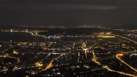 汕头内海湾夜景延时摄影20221231DJI_0723