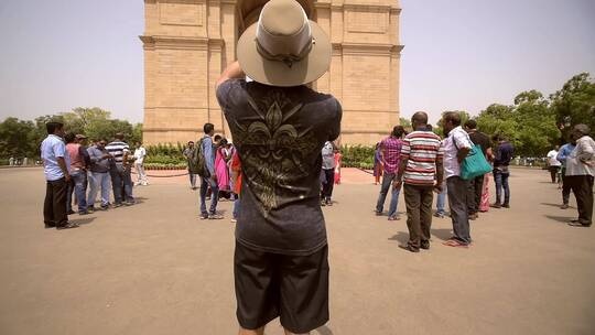 旅游摄影印度2号门