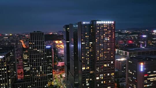 青岛崂山区夜景