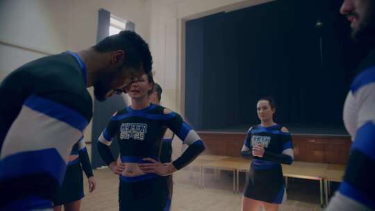 啦啦队，啦啦队长，团队谈话，编舞