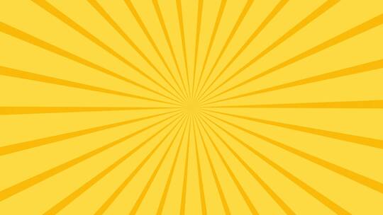 4k金色黄色卡通mg动画背景ae模板