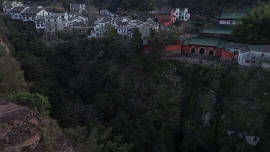 齐云山景区航拍