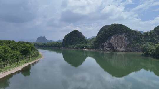 桂林柘木滩漓江风景区