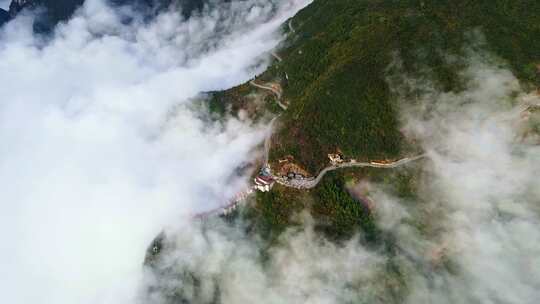 三峡云海视频素材模板下载